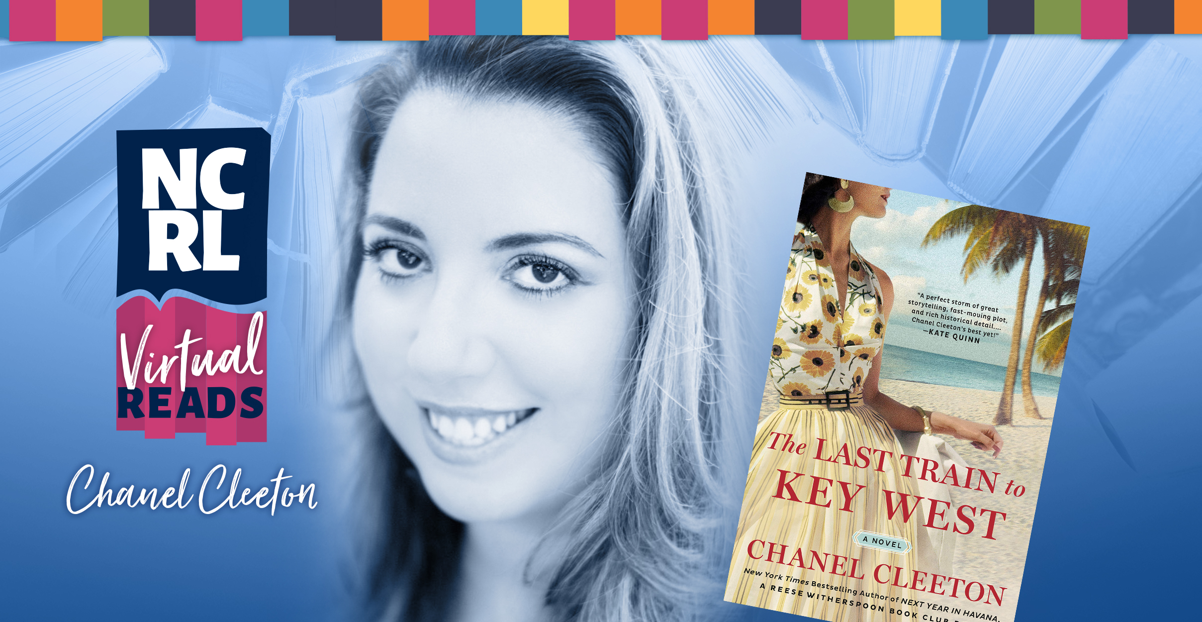 Virtual Author Chanel Cleeton » NCW Libraries %